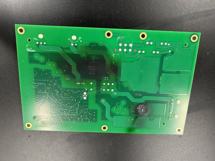 The same board from underneath.